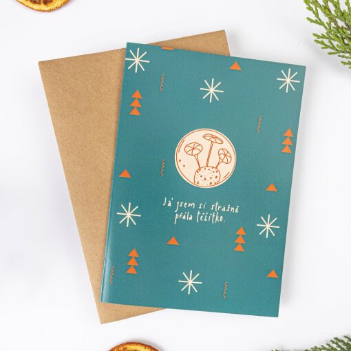 přání Pelíšky - Těžítko